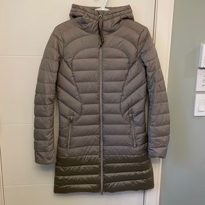 Lululemon down filled jacket